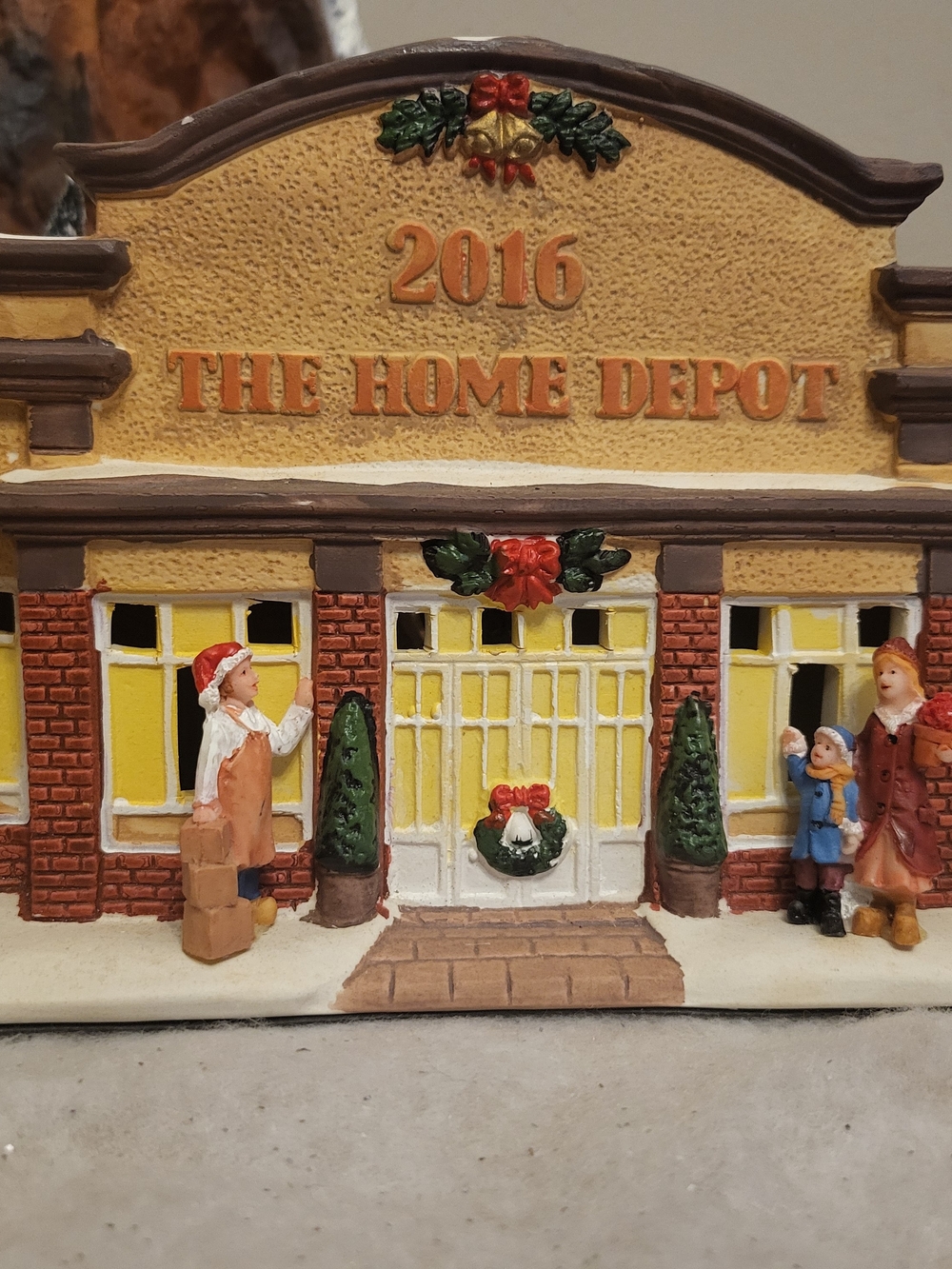 2016 Home Accents Holiday The Home Depot Lighted Christmas Village Building